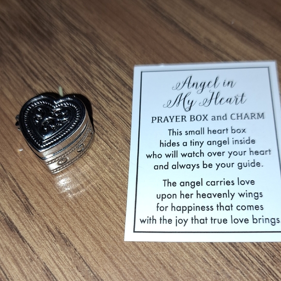 GANZ Other - GANZ Silver Heart Prayer Box Charm/ BUNDLE ONLY